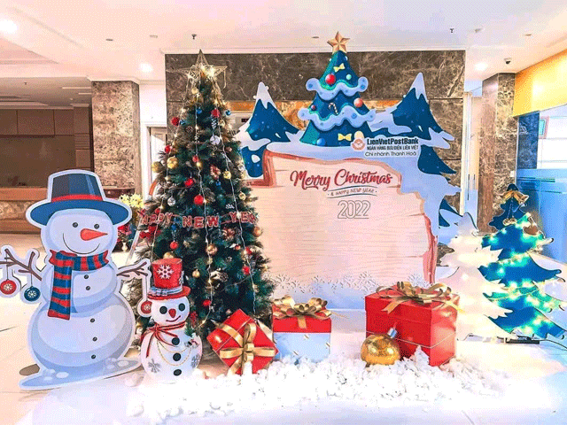 Trang Trí Noel Văn Phòng